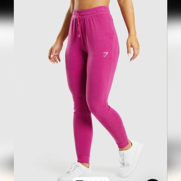Gymshark Pants - Womens Gymshark Training Pippa Joggers Dragon Pink Size Small
